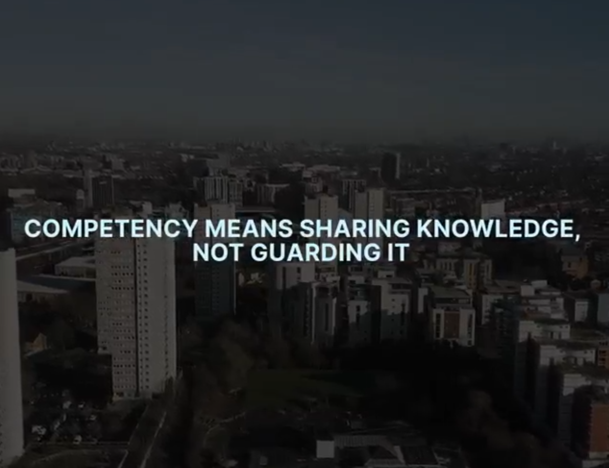 Competency is about what you do with the knowledge